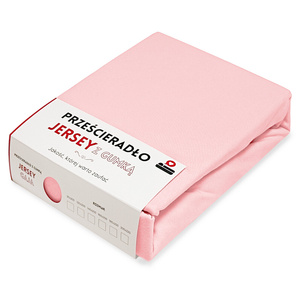 Prześcieradło 160 x 200 Jersey z Gumką Gaja 02