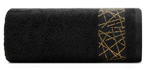 70 x 140 Terry Bath Towel Nika 08 Black