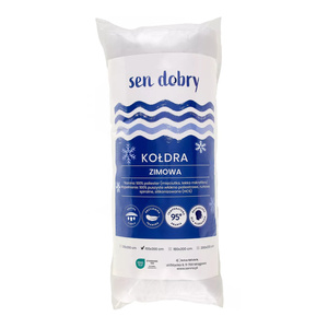 Kołdra 200 x 220 Zimowa Dobry Sen Biała