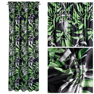 Zasłona Velvet Pierre Cardin Zoja 140 x 270 Zielony