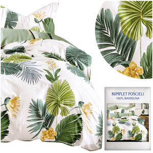 Bedding 180 x 200 3 pcs Cotton Satin No. A1665