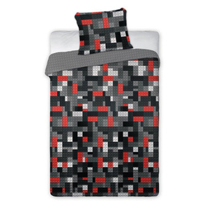 Pościel Młodzieżowa nr 442 Klocki 160x200NP 2 części