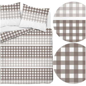 Bedding 160 x 200 3pc Asti Satin Cotton 4914_B