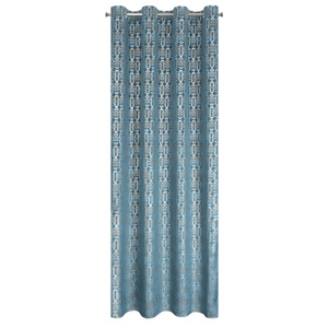 Ready-made Curtain 140 x 250 Laura Drawstring Blue+Gold