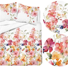 Bedding 220 x 200 3pcs Asti Satin Cotton 5478A