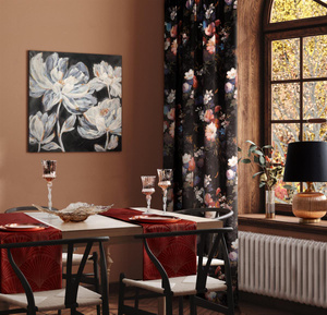 35 x 220 Decorative Velvet Blink14 Brick Runner