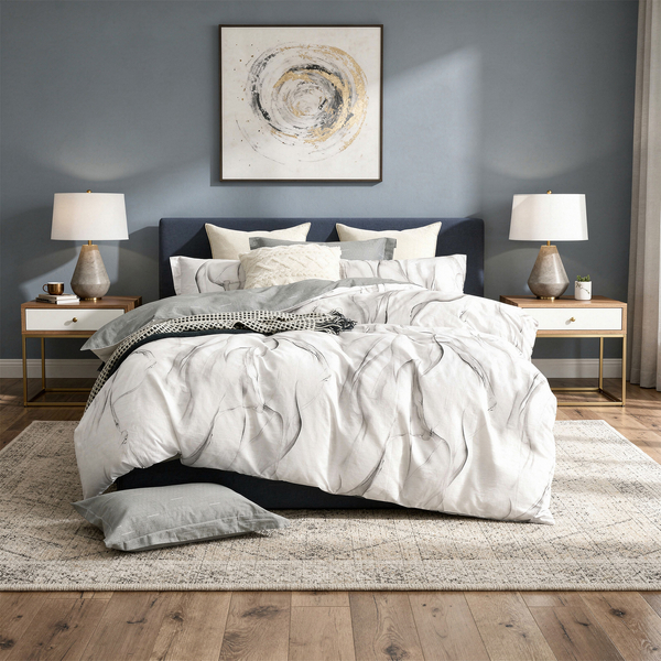 Pościel 160 x 200 3cz Satyna Bawełniana Aurela 06