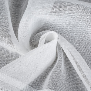 Decorative Curtain Ines 140 x 270 Tape White