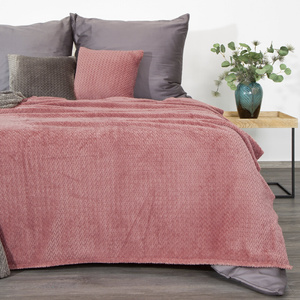 Blanket 200 x 220 Microfiber Design Cindy3 Pink
