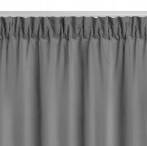 Curtain 140 x 270 Decorative Tape Viva Graphite