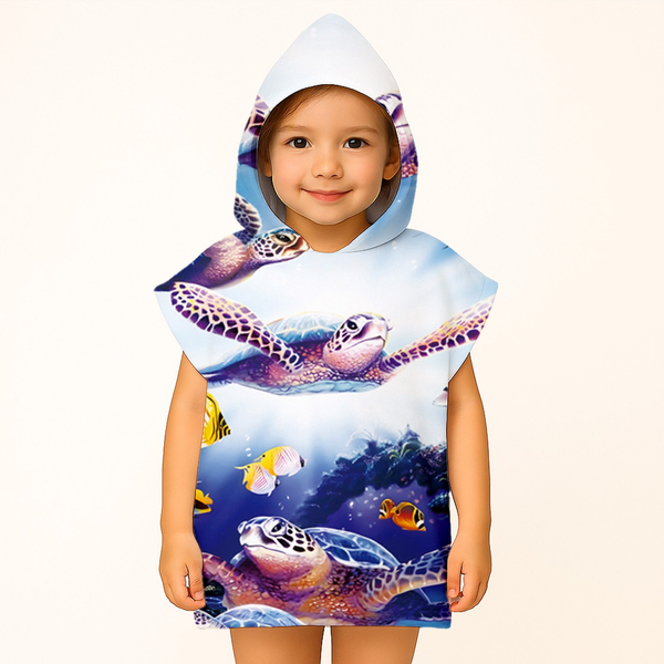 Bath Towel 60 x 120 Poncho Hood 50