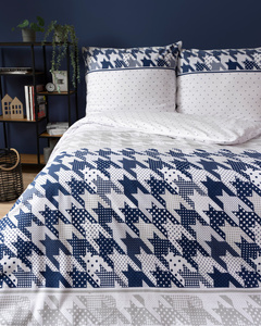 Bedding 220 x 200 3pc Flannel Cotton Laura 4149A