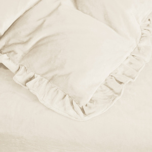 Bedding 200 x 220 3 pcs Microfiber Frill Erva 2814