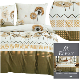 Bedding 200 x 220 3 pcs Cotton Satin Elway 6289