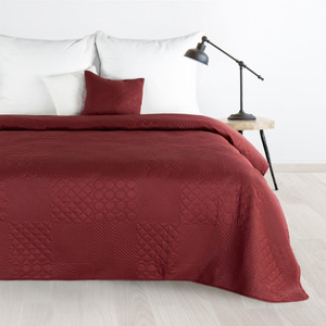 Bedspread 220 x 240 Quilted Decorative Boni5 Brick