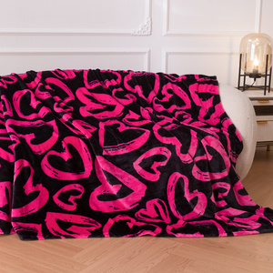 Koc 160 x 200 Mikrofibra Gładka Inger 18