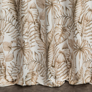 Curtain 140 x 270 Decorative Tape Saba Bia+Beige