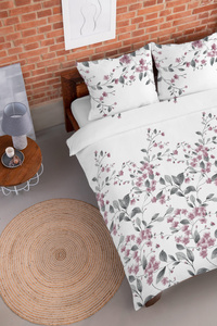 Pościel 140 x 200 2cz Flanela Bawełna Laura 5626B