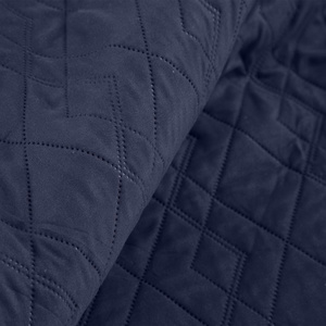 170 x 210 Quilted Decorative Bedspread Boni2 Navy Blue