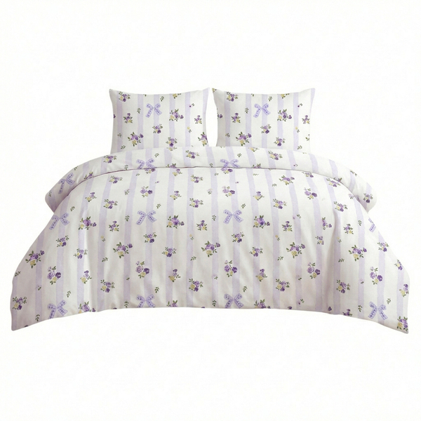 Pościel 160 x 200 3cz Satyna Bawełniana Aurela 02