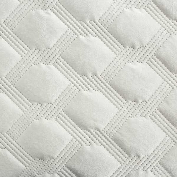 Narzuta 220 x 240 Pikowana Welurowa Sofia5 Krem