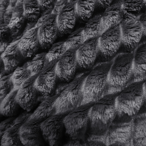 Blanket 200 x 220 Microfiber Stamped Stripes Nuvio 03