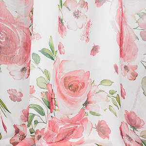 Curtain 140 x 250 Decorative Rosally Tape Pink