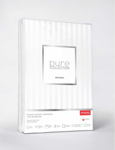 Bedding 220 x 200 3pc Satin Cotton Pure 01