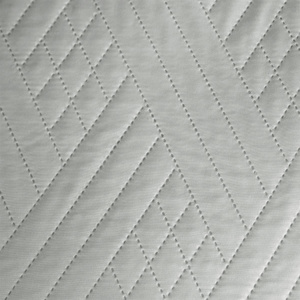 Bedspread 200 x 220 Quilted Decorative Boni1 Silver