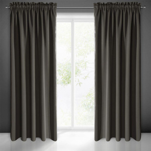 Blackout Logan Tape Curtain 140 x 270 Graphite