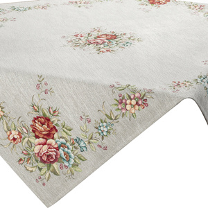 100 x 100 Decorative Tapestry Tablecloth 1233 Ash