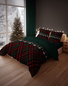 Bedding 220 x 200 3pc Vicenza Cotton pattern 5821A