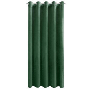 Curtain 215 x 250 Decorative Velvet Melanie Green