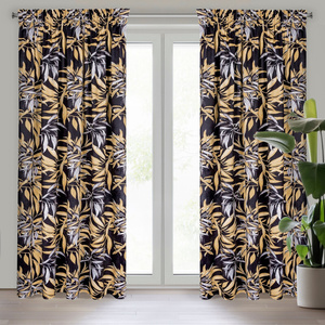 Pierre Cardin Zoja Velvet Curtain 140 x 270 Beige 