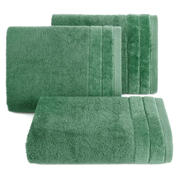 Ręcznik 50 x 90 Bawełna Damla 11 500 g/m2 Zieleń
