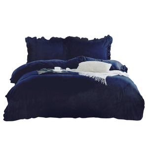 Bedding 160 x 200 3pc Satin with valance Nicola 02