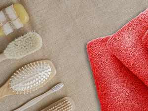 Towel 70 x 140 Cotton Bari 500g/m2 Red