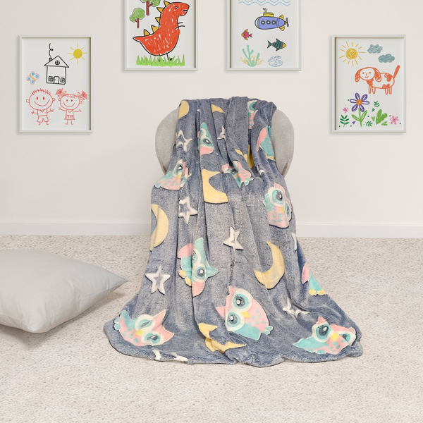 Koc 150 x 200 Mikrofibra Fluorescencyjna Peter 14