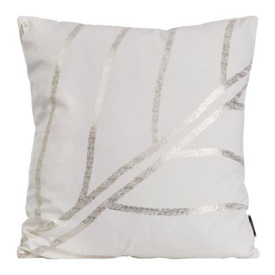Poszewka 45 x 45 Dekoracyjna Velvet Blink 38 Biały