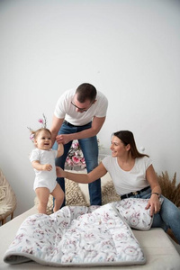 Komplet Kołdra 80 x 100 + 30 x 40 Muslin Design 03