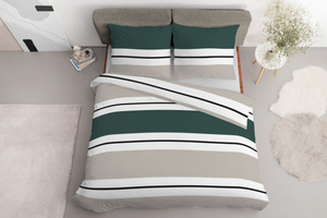 Bedding 140 x 200 2pc Asti Satin Cotton 5219B