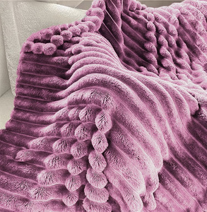 Blanket 200 x 220 Microfiber Plush Shirley 03