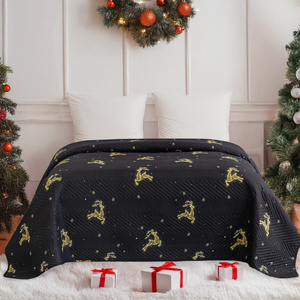 Narzuta 200 x 220 Tłoczona Świąteczna Levent 2959