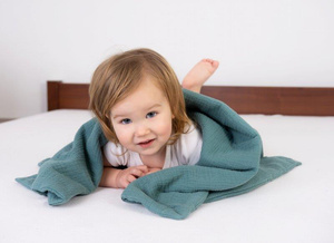 Kocyk 75 x 100 Dziecięcy Bawełniany Muslin 34