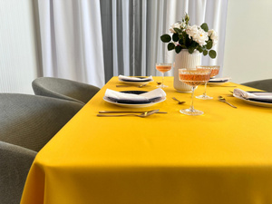 Tablecloth 120x240 Stain-Resistant Surbo Mustard