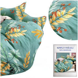 Bedding 160 x 200 3pc Satin Cotton No. A1544