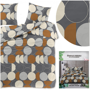 Bedding 160 x 200 3pc Satin Maria 2697