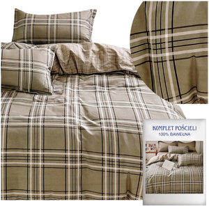 Bedding set 160 x 200 3 pieces Cotton Satin no. A1772