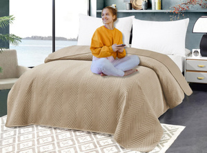 Bedspread 170 x 210 Embossed Velour Marieta 09