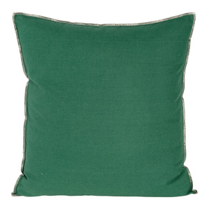 Decorative Linen Pillowcase 45 x 45 4B C.Green+Gold
